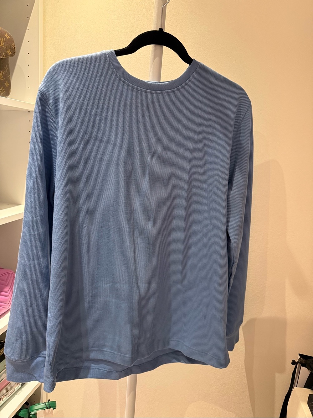 Light Blue Long Sleeve Top